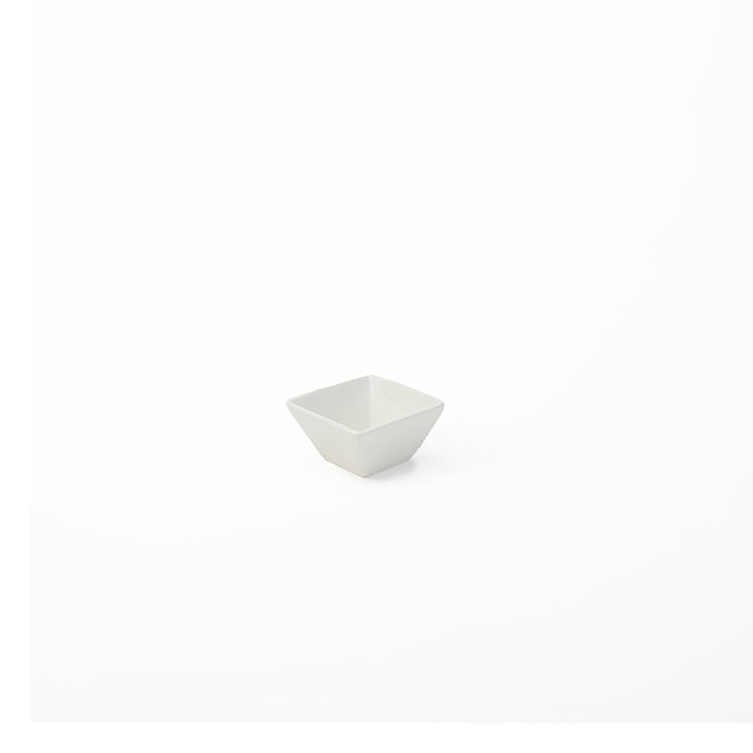 Prestige™ 1-1/2 oz. Square Porcelain Sauce Cup