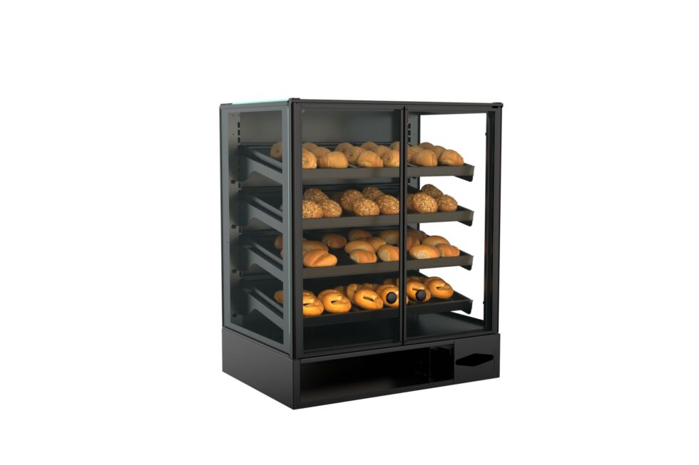 Impulse® Self-Service Non-Refrigerated Display Case, countertop, 30-7/8"W x 22-5/8"D x 36-3/8"H