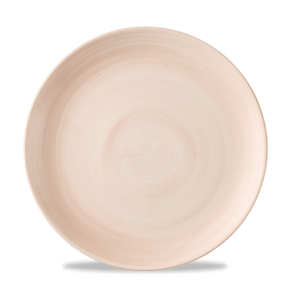 Stonecast Canvas 10.25" Coral Evolve Coupe Plate