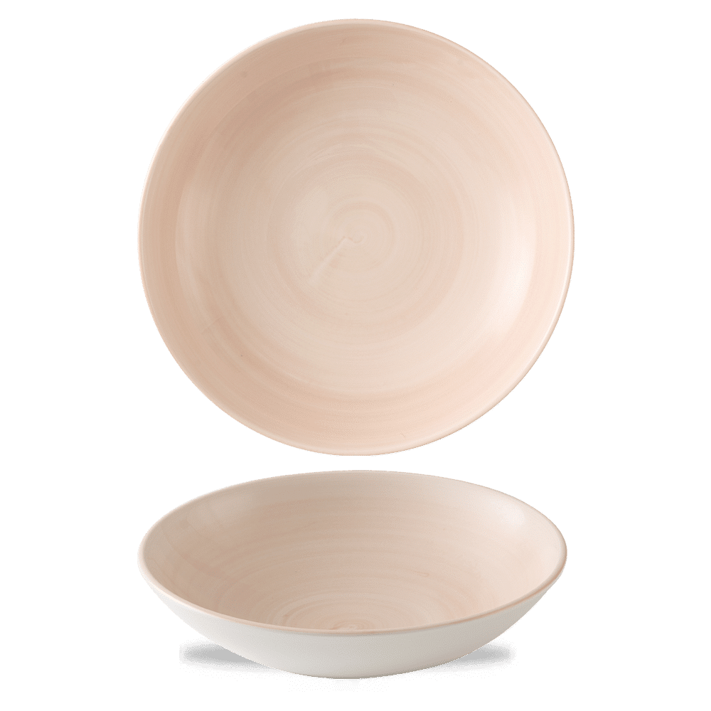 Stonecast Canvas 9.75" Coral Evolve Coupe Bowl