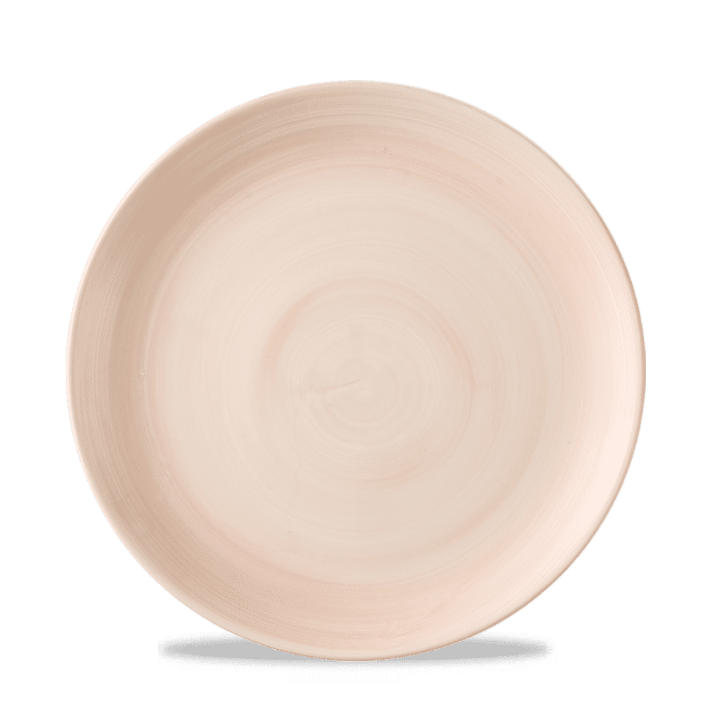 Stonecast Canvas 8.67" Coral Evolve Coupe Plate
