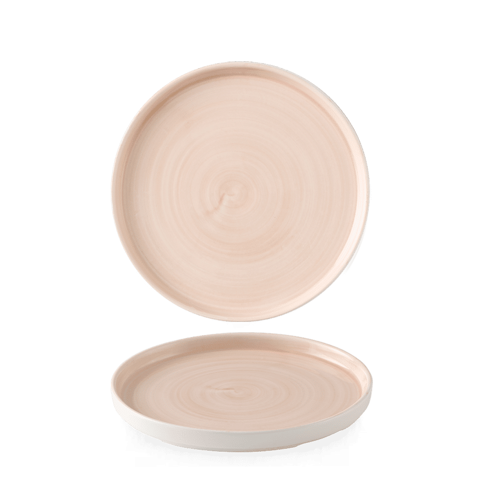 Stonecast Canvas 6.3" Coral Walled Plate