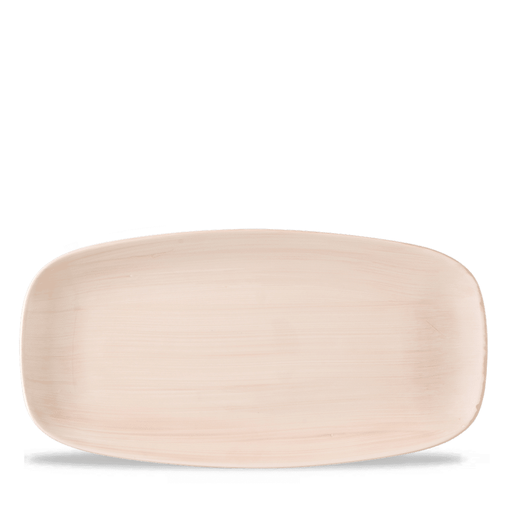 Stonecast Canvas 11 3/4" x 6" Coral Chefs Oblong Plate