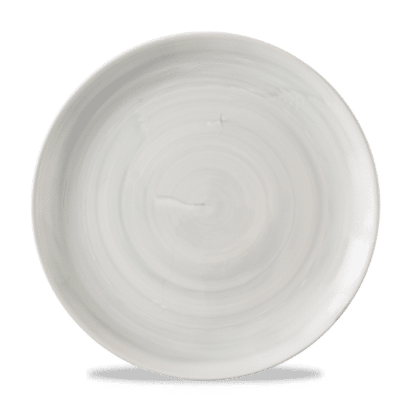 Stonecast Canvas 11.25" Grey Evolve Coupe Plate