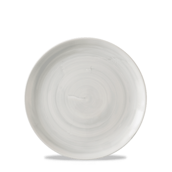 Stonecast Canvas 6.5" Grey Evolve Coupe Plate