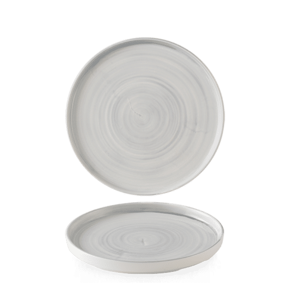 Stonecast Canvas 6.3" Grey Walled Plate