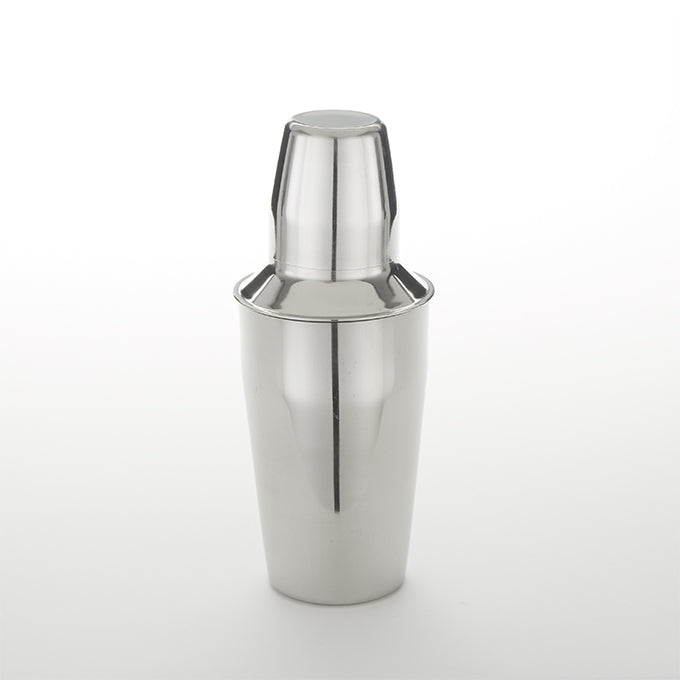 3-Piece Cocktail Shaker, 16 oz., Stainless Steel Mirror Finish