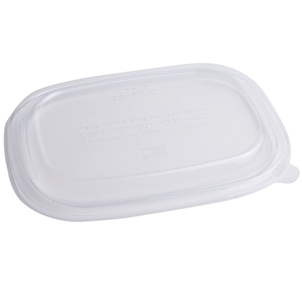 Clear Lid for 20-44 oz Fiber Boxes