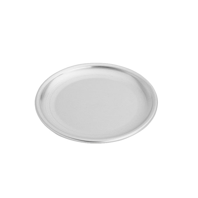 8" Aluminum Coupe Pizza Pan, 18-Gauge