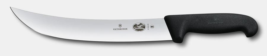 Curved Cimeter Knife w/ 10" Blade, Black Fibrox® Pro Handle