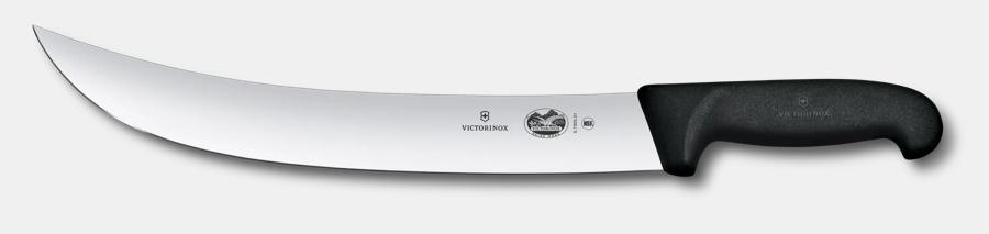 Curved Cimeter Knife w/ 12" Blade, Black Fibrox® Pro Handle