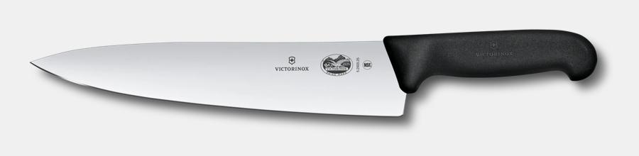 Chef's Knife w/ 10" Blade, Black Fibrox® Pro Handle