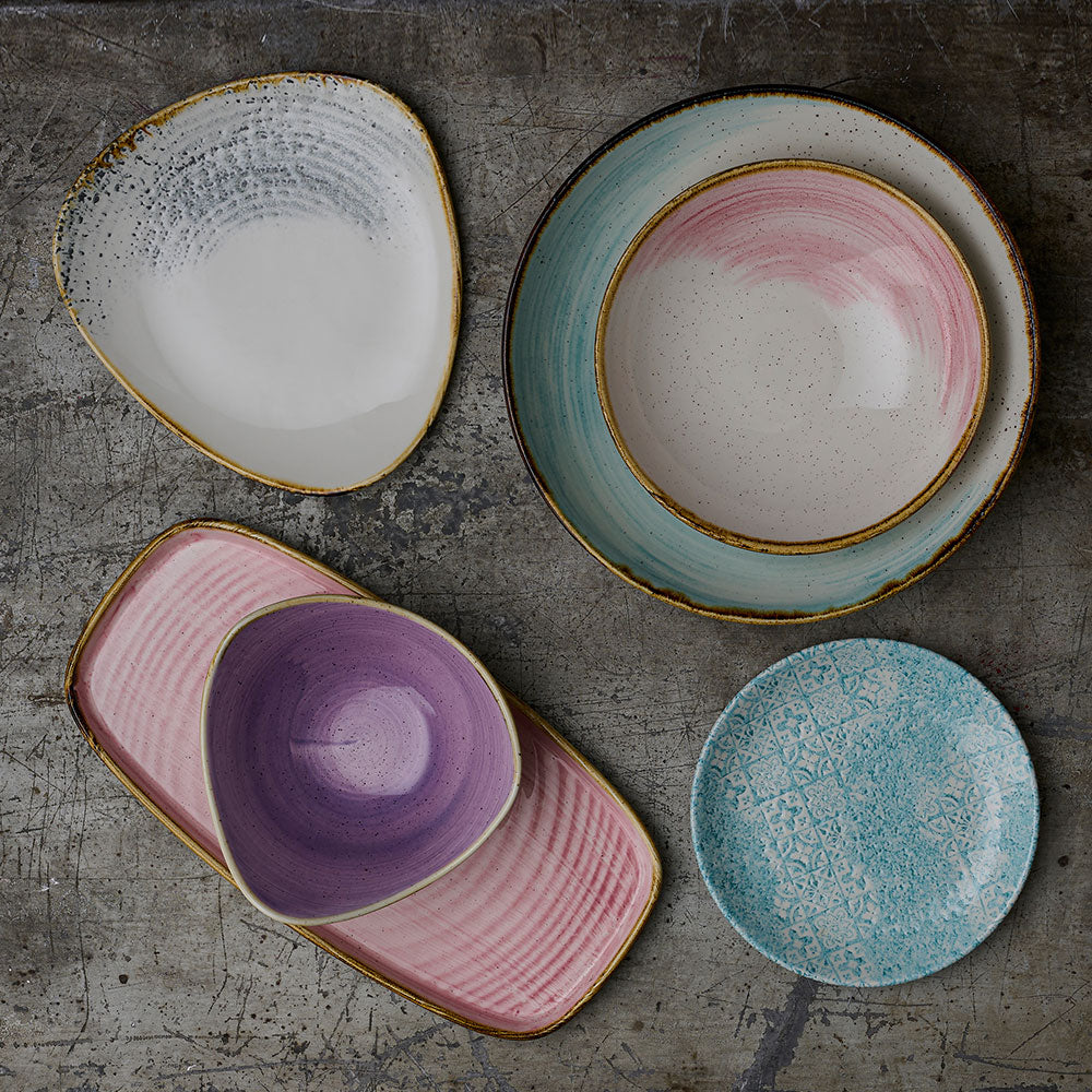Stonecast Accents 40 oz. Duck Egg Blue Coupe Bowl
