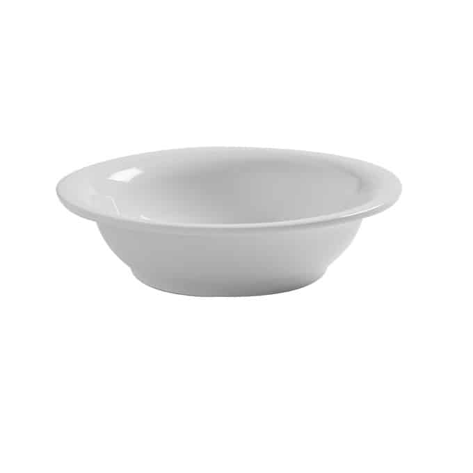 Jane 16 oz. Round Melamine Bowl 7-1/4" dia, White