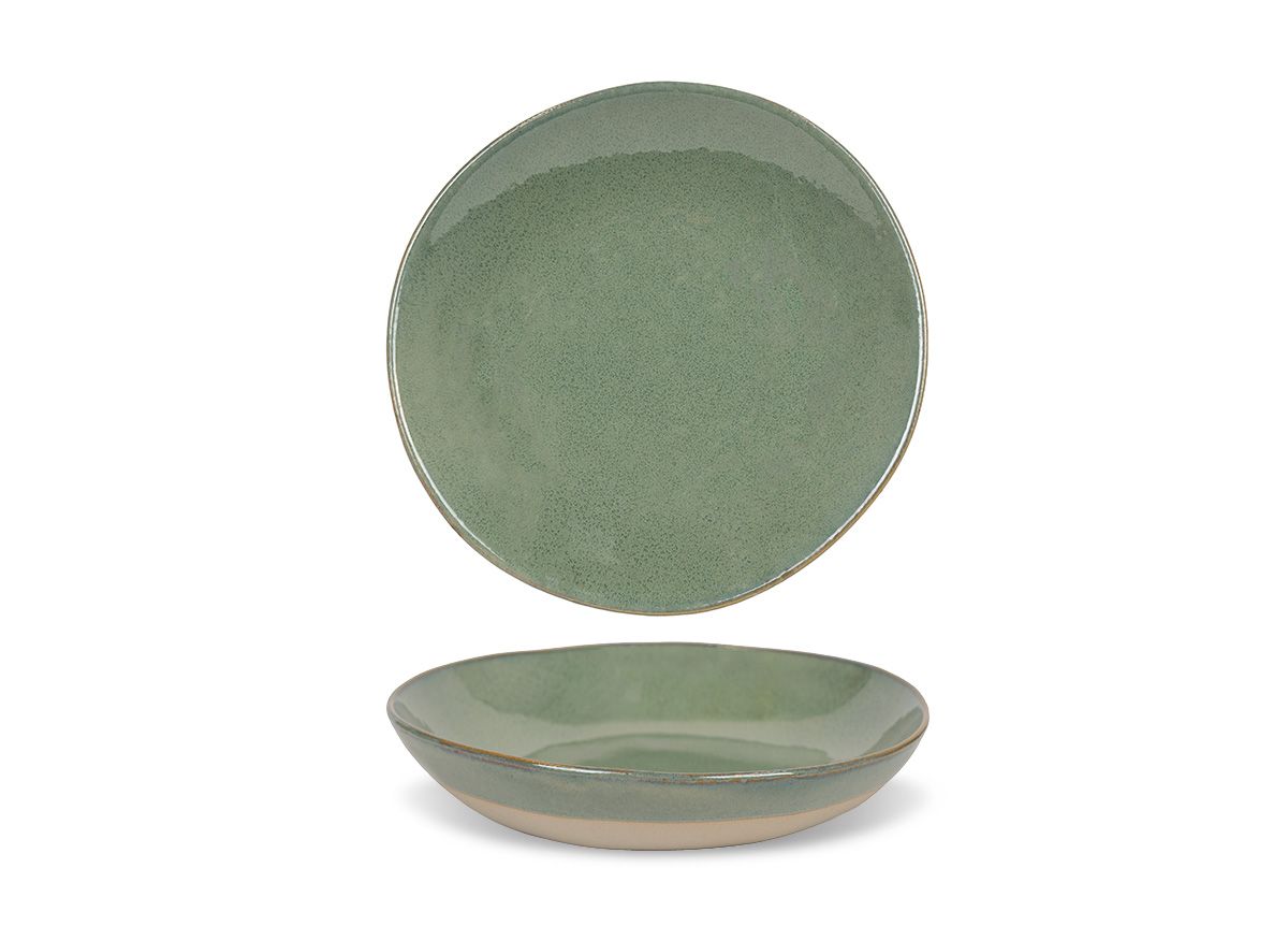 Artefact 58 oz. Moss Low Bowl