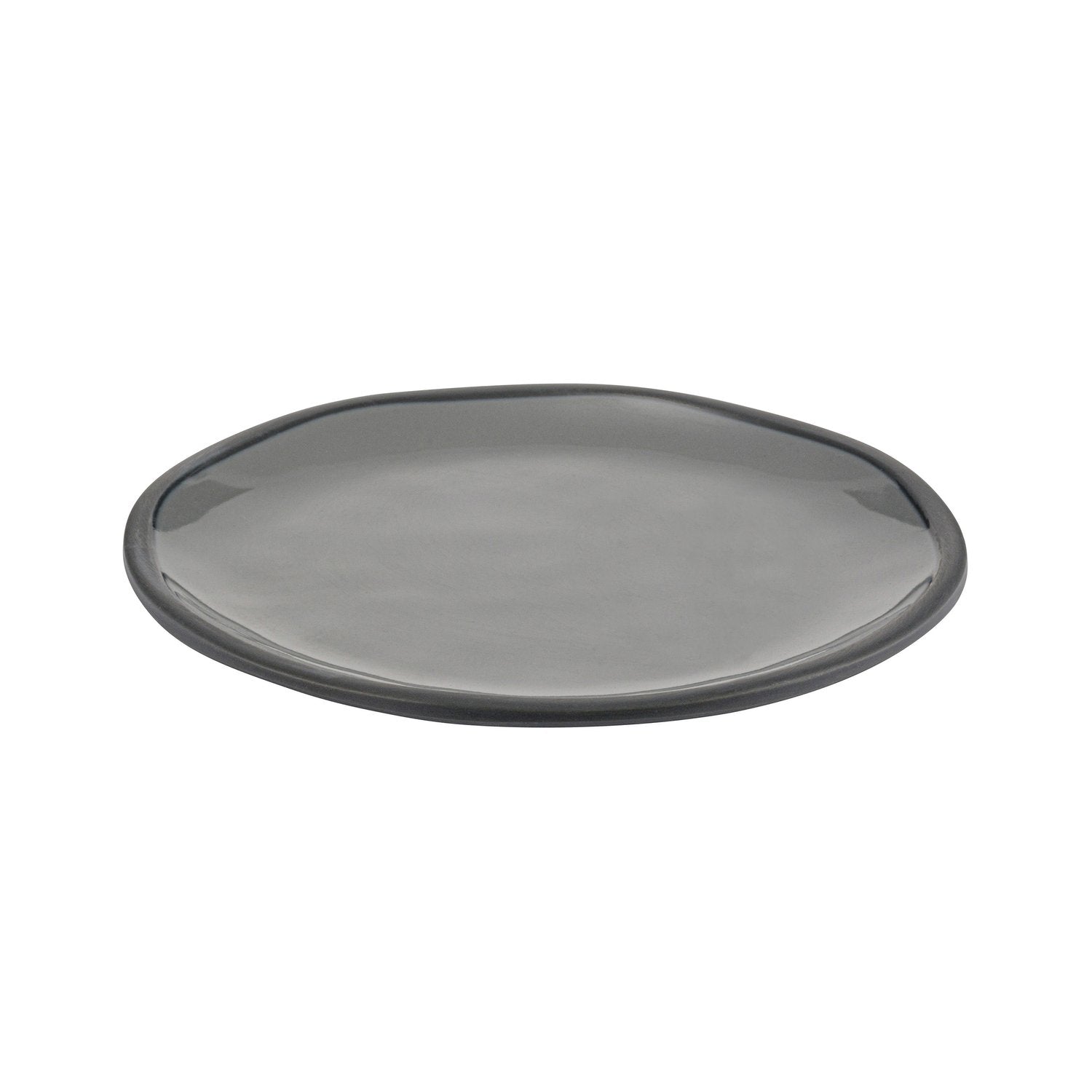 Dalebrook Marl  Plate, small, Charcoal Grey