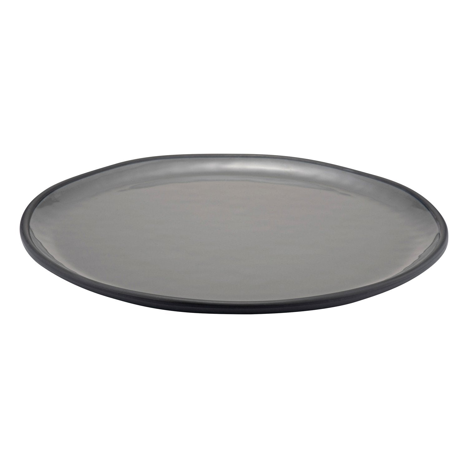 Dalebrook Marl  Dish, shallow, Charcoal Grey