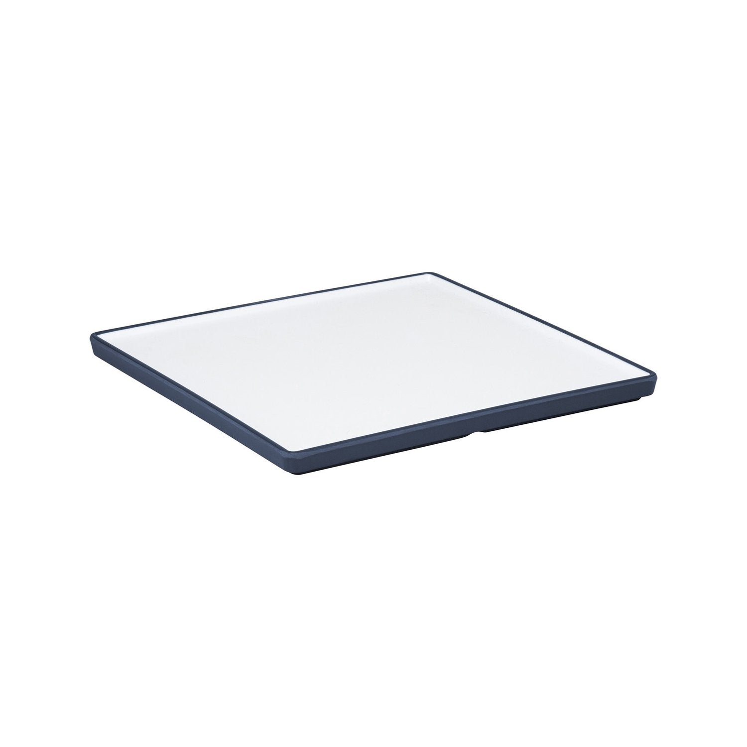 Dalebrook Trafalgar Plate, medium, White & Grape