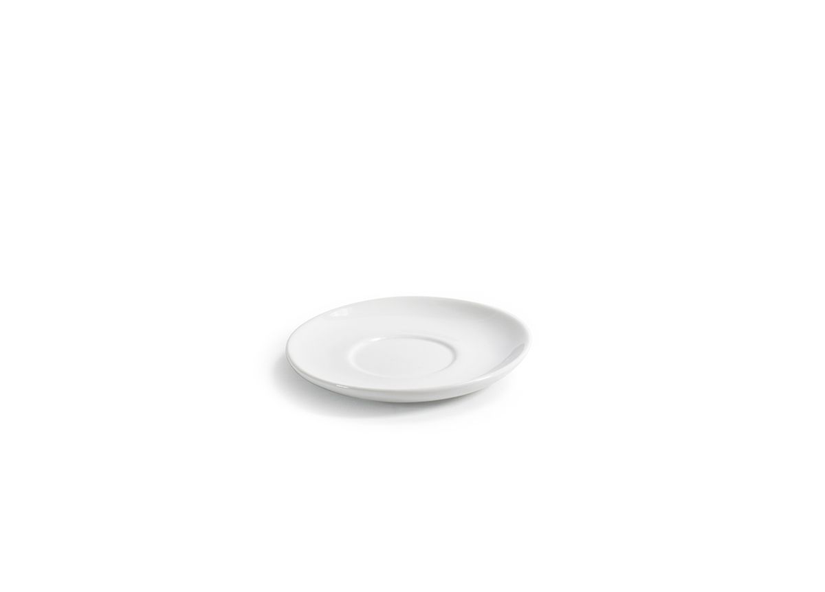 Kiln 4-3/4” White Saucer