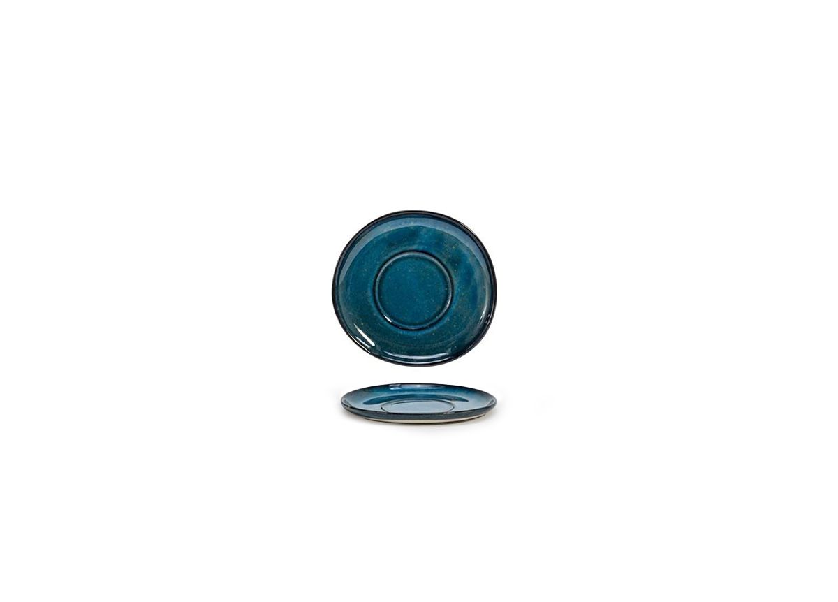 Artefact 4-1/2” Indigo Saucer