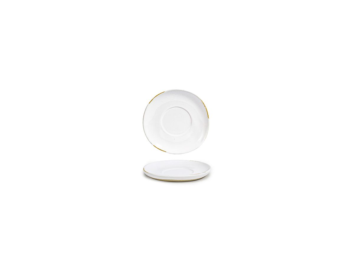 Artefact 4-1/2” White Saucer