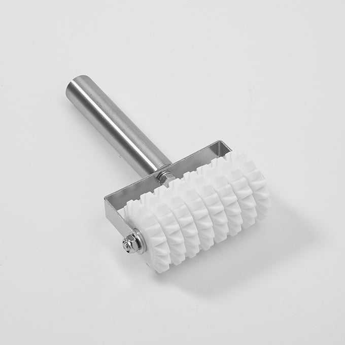 5-1/2"W Dough Docker, Aluminum Handle