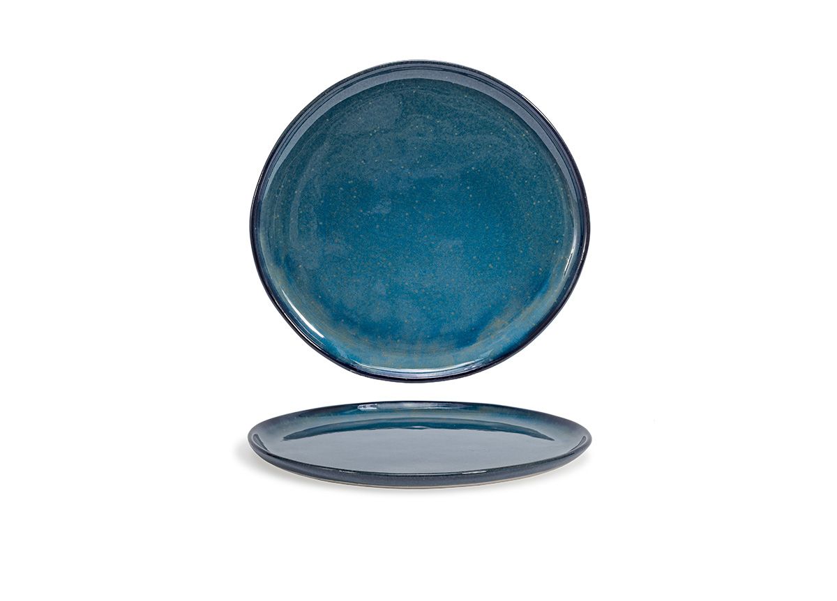 Artefact 11” Indigo Plate