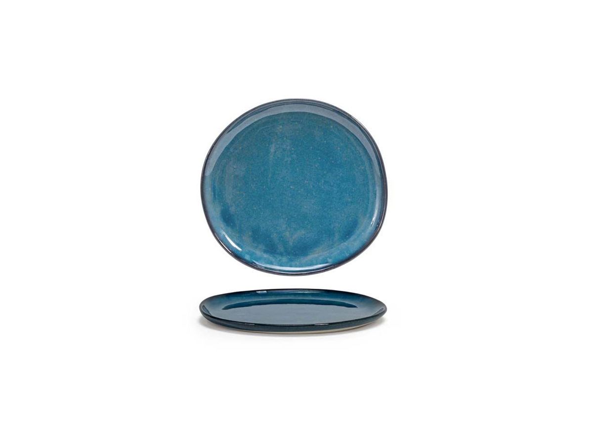 Artefact 9” Indigo Plate
