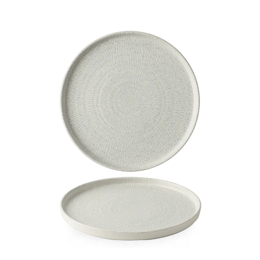 Walled Plate, 6.14", round Delta, grey