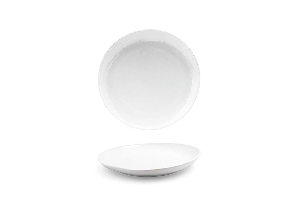 Kiln 11” White Plate