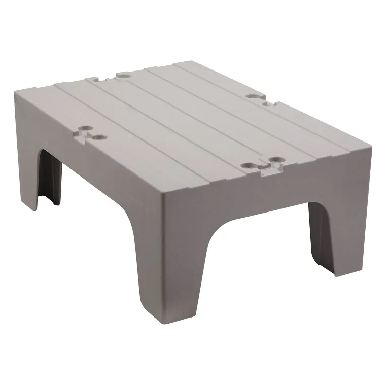 S-Series Dunnage Rack, slotted top, 1500 lb. load capacity, speckled gray