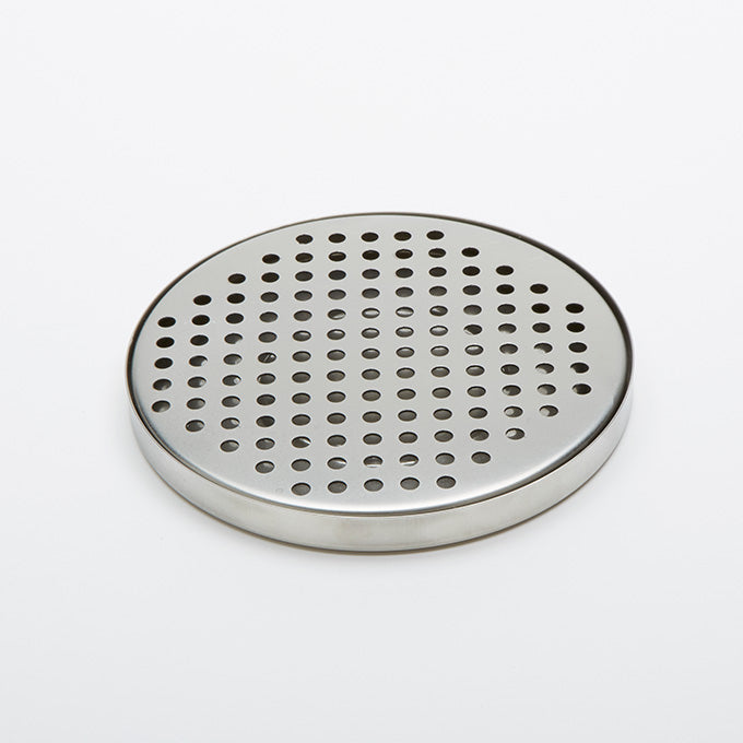 Drip Tray, 5-1/2"D, Round, Stainless Steel