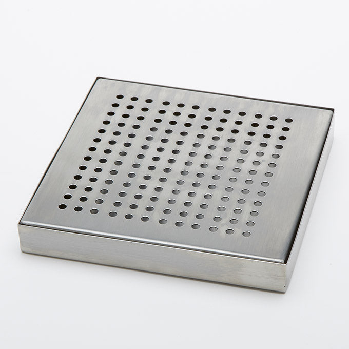 Drip Tray, 6" x 6", Square, Stainless Steel