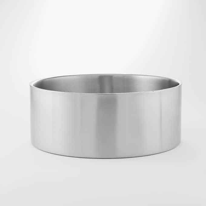 220 oz. Round Stainless Steel Bowl