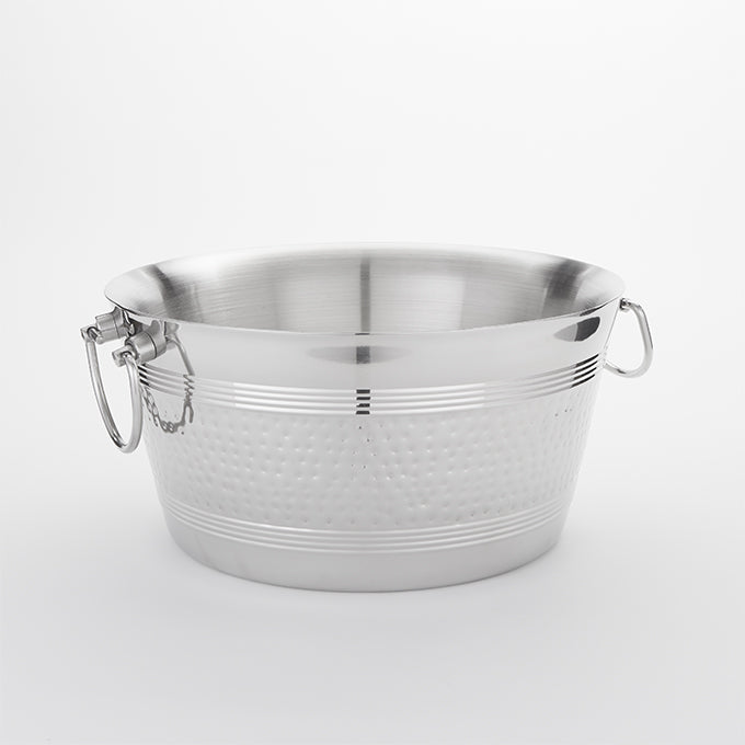 Party Tub, 15 qt., Stainless Steel
