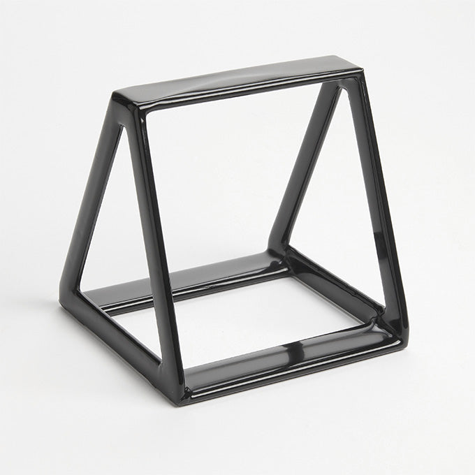 Display Wedge, 5"H, Rubberized, Black