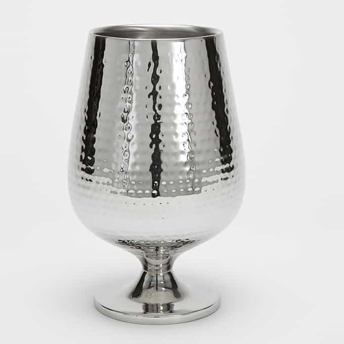 54 oz. Wine Cooler, Hammered Finish