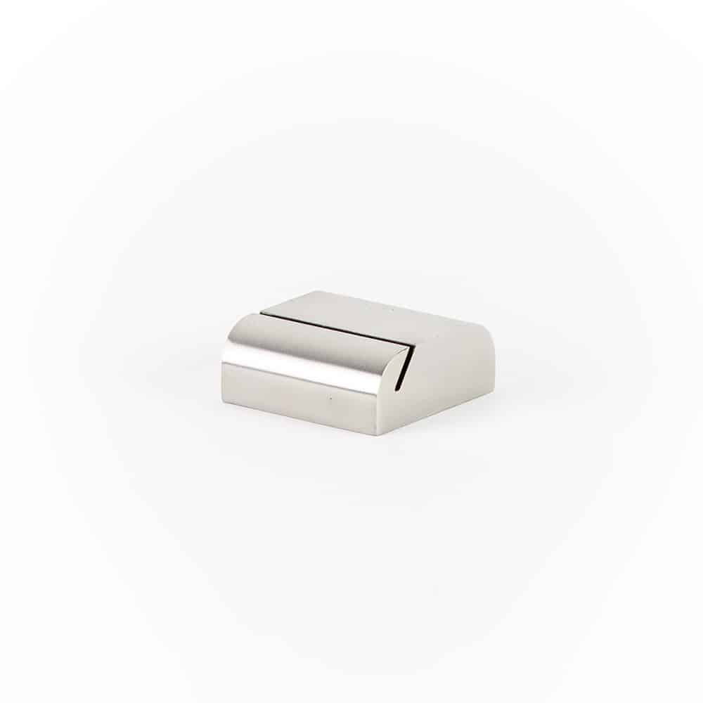 Card Holder, Stainless Steel, Slim Slit, Brushed Satin Finish