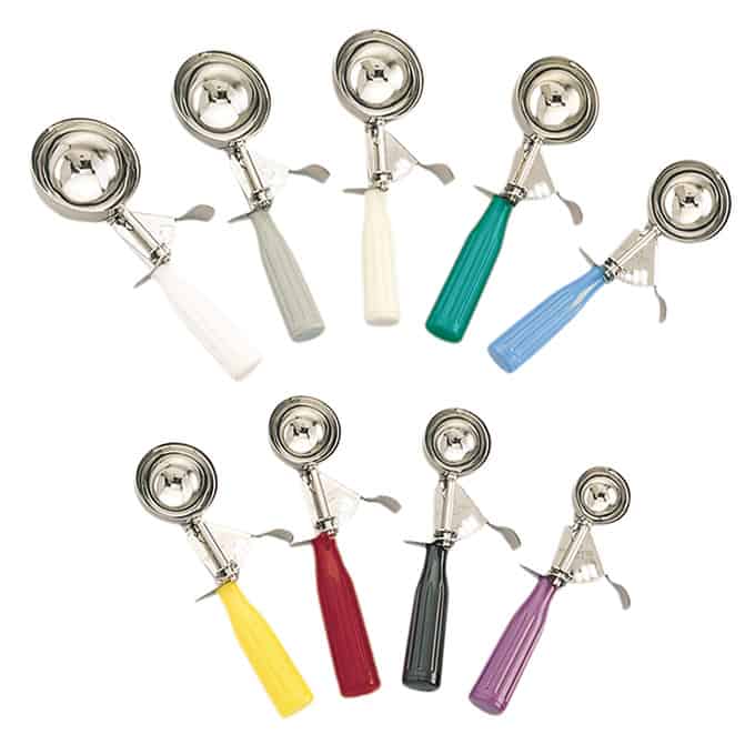 Size 6 Thumb Disher, White Handle