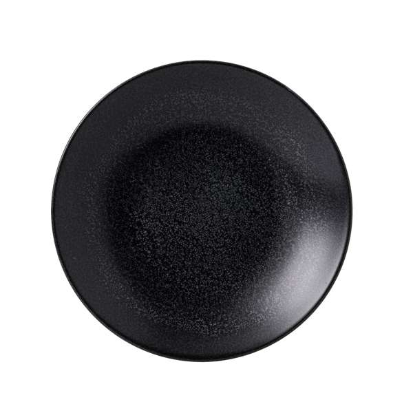 Dudson Evo 10" Deep Coupe Plate, Origins Black