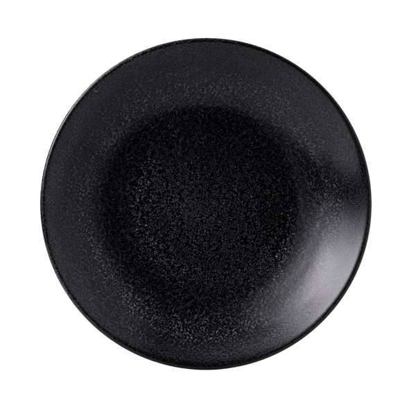 Dudson Evo 11" Deep Coupe Plate, Origins Black