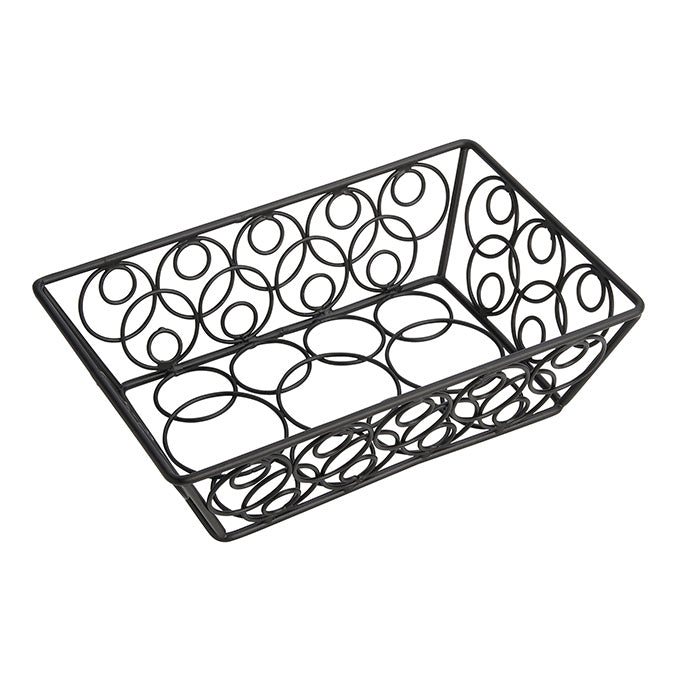 9" x 6" Loop-D-Loop Basket, Black