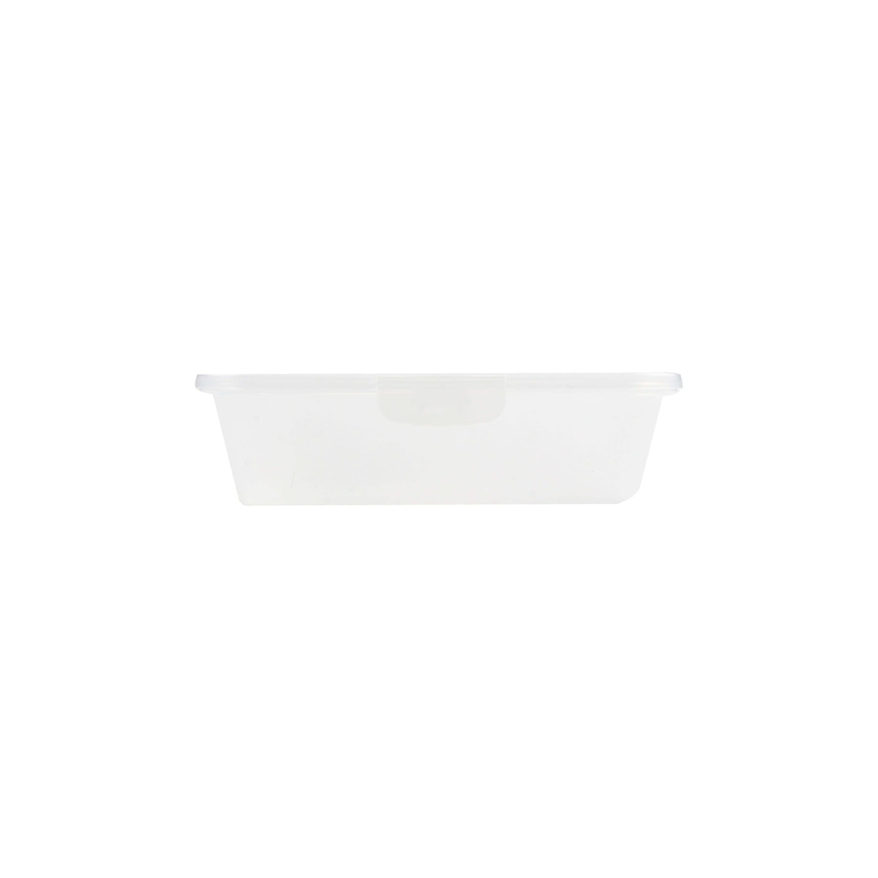 Eco-Takeouts Hinged Container, 16.9 oz., Clear