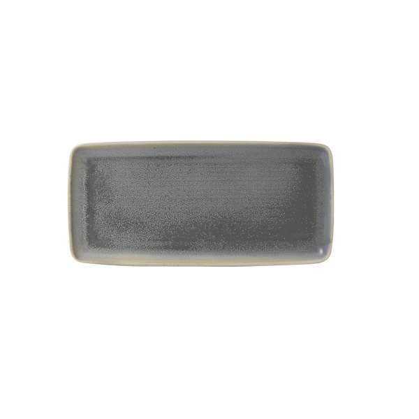 Dudson Evo 14" x 6.5" Rectangle Tray, Granite