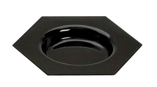 3.2" Black Honeycomb Plate