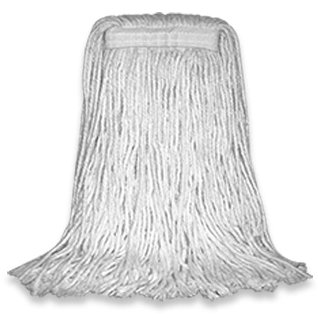 #32 White 4-Ply Cotton Cut-End Wet Mop Head