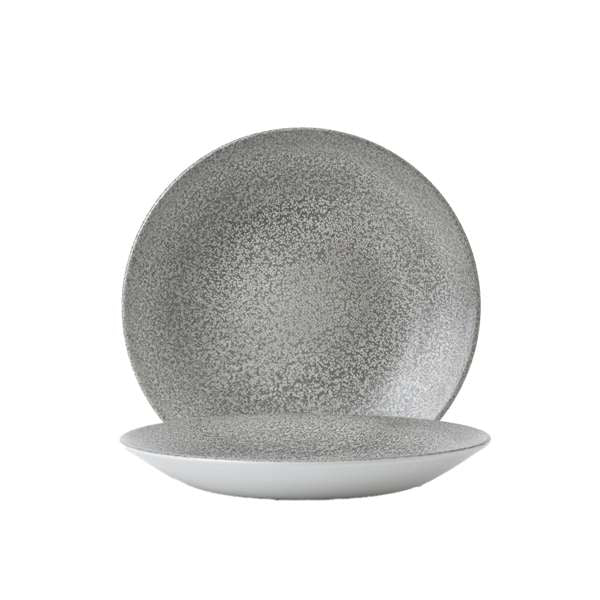 Dudson Evo 10" Deep Coupe Plate, Origins Grey