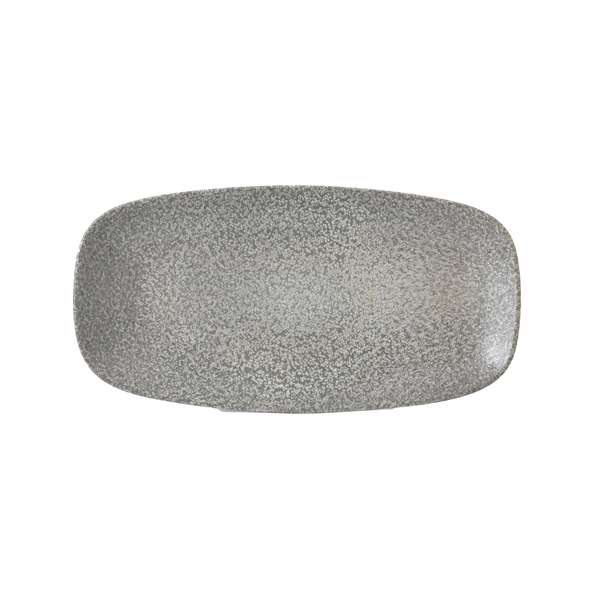 Dudson Evo 11.75" x 6" Oblong Tray, Origins Grey