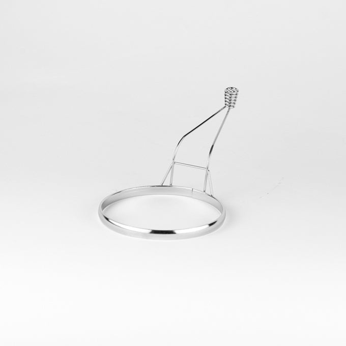 4" Egg Ring, Chrome Plated