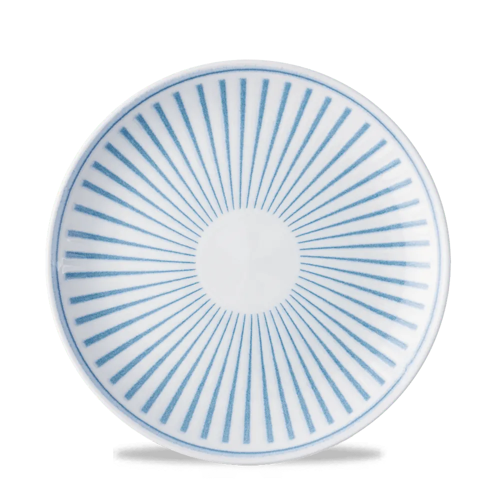 Evolve Plate, 8.67", round, blue